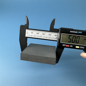 แผ่นเซรามิก B4C ทนทานต่อแรงกระแทกแผ่นกันกระสุนเสาหินโบรอนคาร์ไบด์แผ่นเกราะเซรามิกขีปนาวุธ - Product Image 6