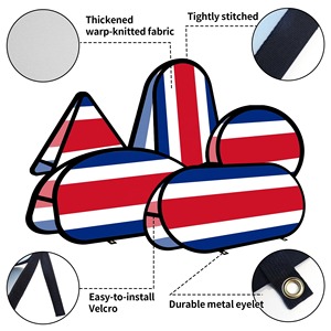 Banderas y Pancartas Promocionales de Golf Plegables Horizontales Personalizadas para Ferias Comerciales, Exposiciones al Aire Libre y Eventos Deportivos - Product Image 6