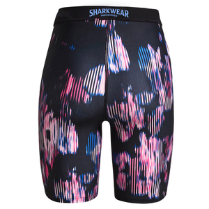Superior Quality Full Printed Stretchable <b>Women's</b> Compression <b>Shorts</b> Customized Printing Classic Design <b>Gym</b> <b>Short</b> Pants <b>Women</b> - Product Image 4