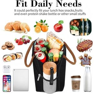 Borsa Termica Riutilizzabile Coobiiya, Contenitore per Pranzo Impermeabile e Isolato per Donne, Adulti e Uomini, per Lavoro o Scuola - Product Image 1