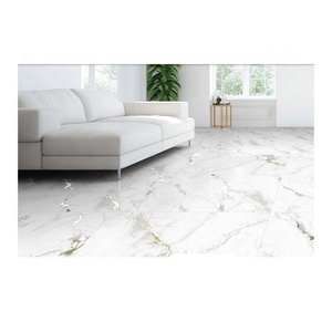 Azulejos de porcelana antibacteriana de 800X800mm de alto grado superior con acabado brillante de diseño moderno europeo para sala de estar clásica blanca - Product Image 2