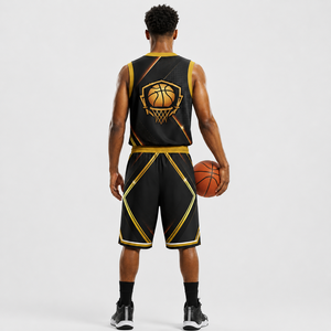 Maillot de basket Salstar de haute qualité, tendance, respirant, en mesh, uniforme de basket personnalisé, t-shirt de basket par sublimation, kit de basket - Product Image 2
