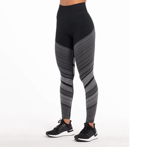 Leggings Deportivos de Cintura Alta para Mujer, de Alta Calidad, Sólidos, Elásticos en Cuatro Direcciones, Transpirables, de Secado Rápido, Ajustados, Tallas Grandes - Product Image 1