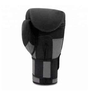 High Performance Boxing <b>Gloves</b> Adjustable Hook and Loop Wrist Closure Protective Knuckle Padding for Sparring Practice - Product Image 2