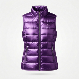 Gilet matelassé pour femme en gros – Tissu de qualité, rembourrage chaud, designs personnalisés, coupe confortable, vêtement d'hiver sans manches, matelassage uni - Product Image 5