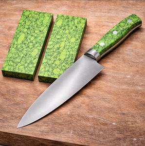 Pannelli <span class=keywords><strong>per</strong></span> Manici di Coltelli in Turchese di Grado Premium, Ecologici, Fatti a Mano, con Finitura Liscia Non Lucidata <span class=keywords><strong>per</strong></span> Personalizzazione Professionale - Product Image 1