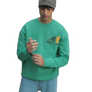 Sweat-shirt d'hiver pour homme de qualité supérieure, poids lourd 300 g/m², doublure polaire, épaules tombantes, pull en polyester/coton, personnalisable - Product Image 1