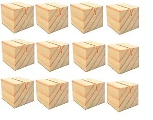 FAIZA CRAFT Porte-cartes en bois Art Déco fait main, étui durable pour cartes de crédit, de débit et d'identité, décoration et accessoire de bureau artisanal - Product Image 6
