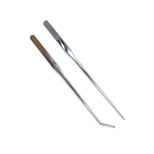 Pinzas de Alta Calidad para Alimentación de Serpientes, Pinzas Rectas y Curvas de Acero Inoxidable Alemán para Reptiles, Pinzas Dentadas para Alimentación de Insectos - Product Image 4