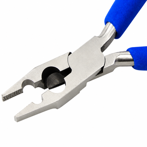 <b>Rosary</b> Pliers with Flat Nose Jaws 130mm Jewelry Making Wire Forming Tool ZetomedPro - Product Image 3