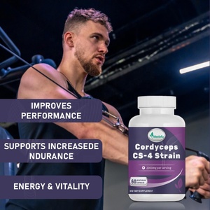 Tùy chỉnh Đông Trùng Hạ Thảo nấm bổ sung viên nang với đông trùng hạ thảo nấm bột và <span class=keywords><strong>beta</strong></span> glucans cho năng lượng và hiệu suất - Product Image 3