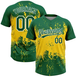 T-shirt court personnalisé pour femme, style baseball, avec logo brodé – Maillot de baseball personnalisé pour équipes féminines et masculines, adultes - Product Image 3