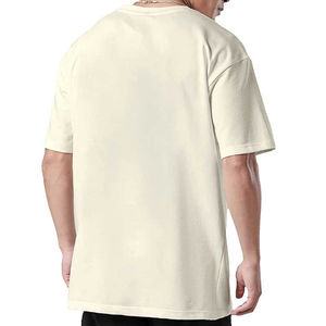 เสื้อยืดผู้ชายทรงโอเวอร์ไซส์แบบใหม่ สั่งทำได้ ทรงหลวม คอวี พิมพ์ลายดิจิทัล โลโก้  ผ้าฝ้าย 100% ทรงบ็อกซี่ - Product Image 2