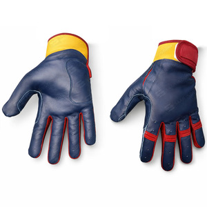 Gants de frappeur en cuir originaux de qualité supérieure pour adultes et jeunes Gants de baseball et de softball originaux dans toutes les tailles - Product Image 2