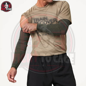 Mangas de compresión para brazos de color verde, fabricadas en Pakistán, para seguridad deportiva, soporte de codo, precio mayorista, buen proveedor - Product Image 2