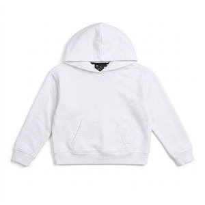 Sweat-shirt à capuche surdimensionné en coton tricoté 100% pour enfants, fabriqué sur mesure, printemps-automne, couleur unie, anti-rétrécissement, pour bébé garçon - Product Image 1