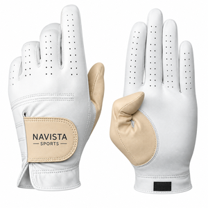 Gants de golf en cuir véritable de qualité supérieure, style Cabretta, respirants, performance optimale, adhérence antidérapante, fabrication OEM ODM personnalisée - Product Image 5