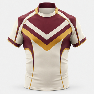 Tenues de cyclisme à séchage rapide avec sublimation, nouveau maillot de rugby en coton respirant, best-seller 2026, personnalisable pour équipes - Product Image 4