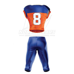 <b>Athletic</b> Fit American Football Uniform Lightweight Stretch Material Designed For Maximum Mobility Speed And Player Comfort - Product Image 3