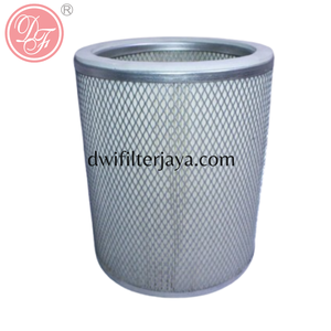 Repuestos para Colectores de Polvo Industriales, Cartucho de Filtro de Fibra de Vidrio, 95% de Eficiencia, Elemento de Filtro de Aire Cilíndrico de Marca - Product Image 1