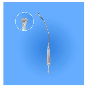 หลอดดูดยาแบบแมนนวลยี่ห้อ Metal Med รุ่น Yankauer ทำจากสแตนเลสสตีล สำหรับศัลยกรรมหู คอ จมูก ทันตกรรม และศัลยกรรมทั่วไป ได้รับการรับรองมาตรฐาน CE และ ISO - Product Image 4