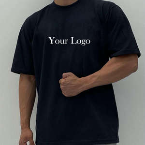 เสื้อยืดผู้ชายฤดูร้อน แขนสั้น ทรงหลวม ผ้าฝ้าย 100% คอกลม สไตล์ฮิปฮอป - Product Image 1