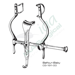 Retractor Abdominal Manual Balfour Autorretenible de Acero Inoxidable, Instrumento Quirúrgico Reutilizable y Ajustable para una Amplia Exposición - Product Image 5