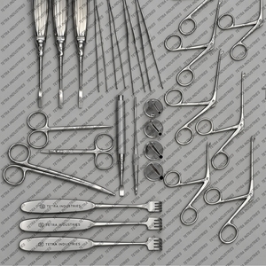 Juego de 101 Instrumentos Manuales para Timpanoplastia, Acero Inoxidable, Microcirugía de Oído, Instrumentos Quirúrgicos ORL y Otología, con Certificación CE, Más Vendido - Product Image 4