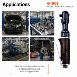 ประแจลม HY-650B ขนาด 1/2 นิ้ว หัวขับแบบสองขา 3 ระดับ สำหรับงานซ่อมบำรุงเครื่องยนต์ - Product Image 5