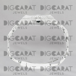 Reloj de Diamantes Cultivados en Laboratorio de Lujo, el Más Vendido, para Viajes de Negocios, Eventos de Moda y Uso Diario, Disponible a Precio de Fábrica - Product Image 4