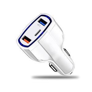 Ricarica rapida a 3 porte 3.0 caricabatterie per auto ad alta velocità per dispositivo Mobile di ricarica nel veicolo - Product Image 6