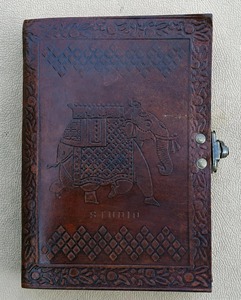 Elephant <b>Leather</b> Journal <b>Diary</b> - Product Image 1