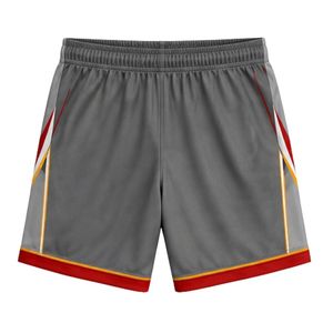 Shorts de lacrosse unisexe gris et rouge sublimés, légers, en polyester, réversibles, uniforme sportif, vêtements d'équipe, entraînement, vêtements de sport - Product Image 2