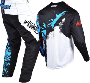 High Quality Adult Motocross Suit Comfortable Windproof Heavy Duty Jersey and Pants Lightweight and Stylish - Product Image 4