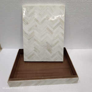 Nuevo diseño Caja de hueso de búfalo Nuevo diseño Cajas de joyería con incrustaciones de hueso de búfalo Caja de almacenamiento de regalo de joyería con incrustaciones de hueso hechas a mano - Product Image 2