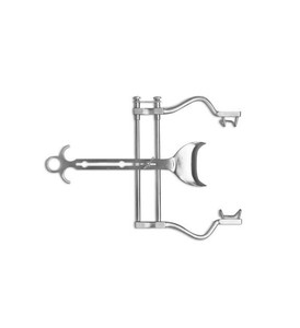 เครื่องมือผ่าตัดสัตว์แบบมีใบมีดด้านข้างแข็งแรง ยี่ห้อ Balfour รุ่น Abdominal Retractor ผลิตจากเหล็กกล้าไร้สนิมคุณภาพสูง สำหรับการผ่าตัดช่องท้องอย่างปลอดภัย - Product Image 4