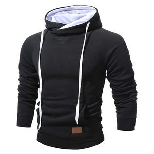 Nouveaux sweats à capuche pour hommes personnalisés avec logo brodé, respirants, écologiques, anti-rides, avec tissu doux et option de marque privée - Product Image 5