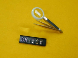 DK-726 แหนบขยายภาพ |   แหนบโลหะพร้อมแว่นขยาย - Product Image 4