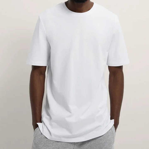 Camisetas de Algodón para Hombre, Fabricante OEM, Logotipo Personalizado, Cuello Redondo Premium, Marca Privada, Venta al Por Mayor, Suministro Directo de Fábrica para Exportación - Product Image 5