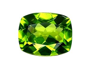 Piedra Preciosa de Peridoto Verde Natural, Corte Cojín, Peridoto Suelto de Pakistán para la Creación de Joyas, Diseño de Anillo y Colgante - Product Image 1
