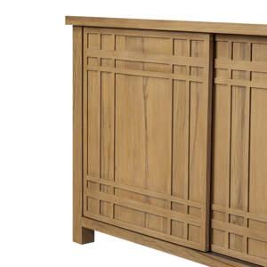 Premium Teak Wood <b>Sideboard</b> Cabinet Living Room <b>Storage</b> Furniture Villa Resort Hotel - Product Image 5