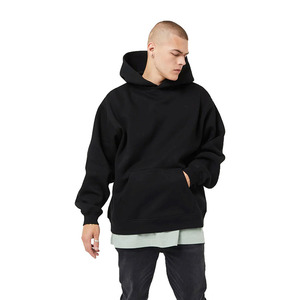 Sudadera con Capucha Personalizada para Hombre, de Alta Calidad, 100% Algodón, Gruesa, Estilo Vintage, Urbana, Otoñal, Tejida, Lisa - Product Image 1