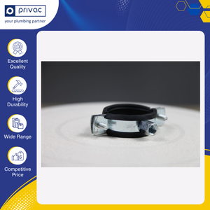 Collier de serrage standard galvanisé pour tuyaux en béton, suspension en caoutchouc M8+M10, qualité supérieure, prix de gros - Product Image 5