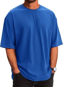 Premium heavyweight oversized drop shoulder T shirt for <b>men</b> fashion drop shoulder t shirt - Product Image 5
