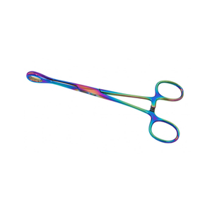 OFERTA ESPECIAL: Pinzas para Esponjas Foerster de 14 cm, Instrumento Quirúrgico de Alta Calidad para Aplicación de Esponjas y Apósitos - Product Image 1