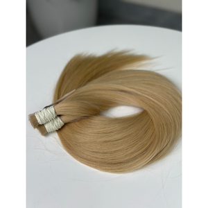 <b>Honey</b> Blonde Bulk Hair Extensions Bone Straight Double Drawn Vietnamese Virgin Human Hair Wholesale Bundle - Product Image 5