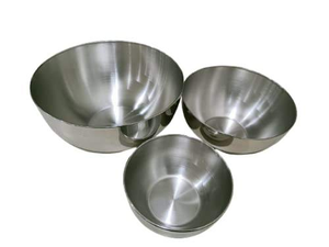 Tazón Único de Acero Inoxidable Pulido de Primera Calidad, Ecológico, de Metal Fundido Indio, para Servir en el Hogar, Restaurantes, Bodas y Eventos - Product Image 1