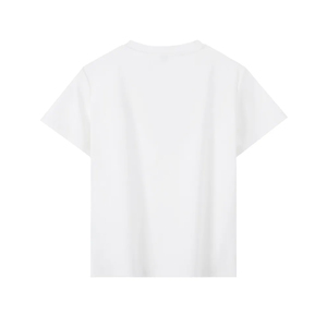 Camiseta Infantil Personalizada al por Mayor, 230 g/m², 100% Algodón, con Impresión de Logotipo, Corte Regular, Antiarrugas, Casual, Manga Corta, Lavado Snow Wash - Product Image 2