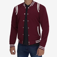 Blouson universitaire personnalisé de haute qualité pour homme, idéal pour l'hiver, dernier design avec logo sur mesure et grandes tailles, vente en gros printemps