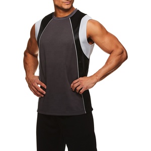 Camiseta sin Mangas Personalizada de Diseño Nuevo, Transpirable, Talla Grande, de Algodón de Alta Calidad, Ajustada al Cuerpo, para Gimnasio, Entrenamiento, Ropa Deportiva para Hombre - Product Image 2